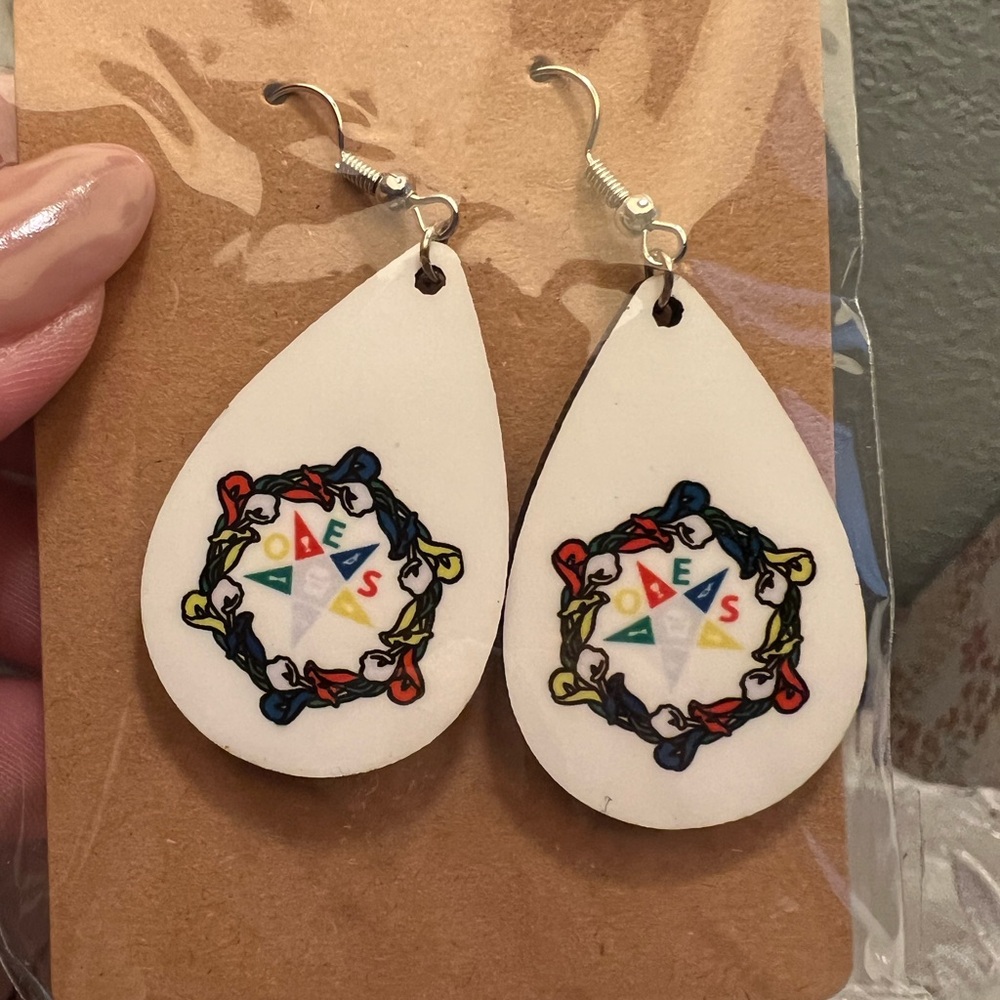OES earrings brand new